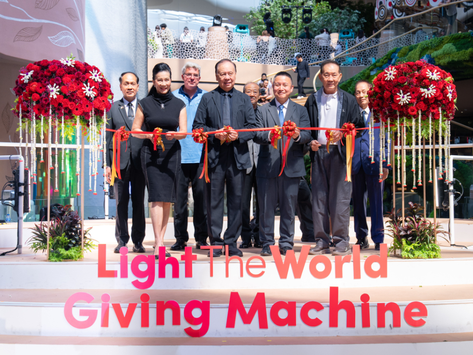 Southeast Asia’s First Automated Giving Machine Launches in Bangkok